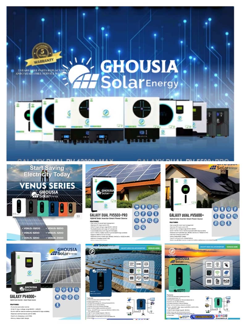 PRIMAX HYBRID SOLAR INVERTER – GALAXY DUAL PV5000+ 2