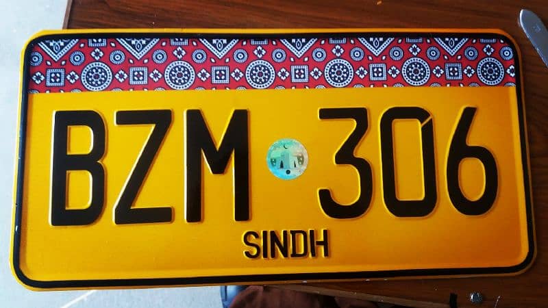 all car and baike embossed number plate A+ copy delivery available 1