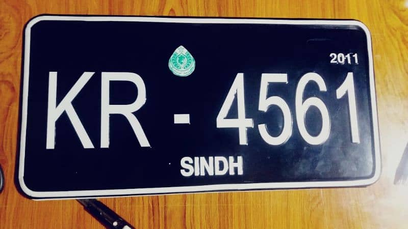 all car and baike embossed number plate A+ copy delivery available 14