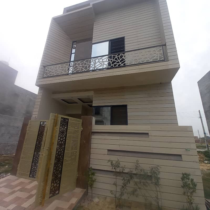 3 Marla Double Storey House For Sale In Alhafeez Garden Phase 5 Canal Road Lahore 1