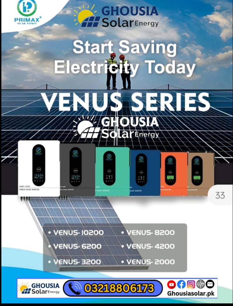 PRIMAX VENUS SOLAR INVERTERS 3200 2