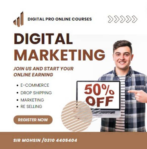 Learn Digital Marketing, Start your online Earning 1
