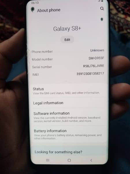 Samsung Galaxy 8+ Non approved 5