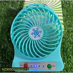 Mini portable and Rechargeable Fan