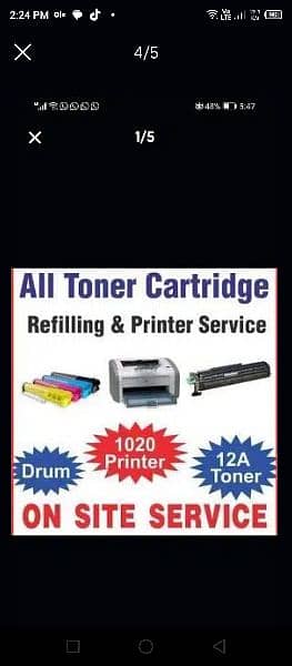 Printer Repairing & Toner Refilling 1