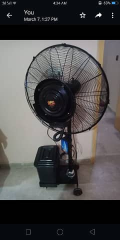 GFC Water Mist Fan (Pani Wala Pankha)