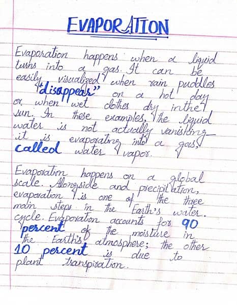 assignment hand writing 8