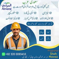 Jobs offer For Male & Female in Saudia Arabia|Company Visa|03200093410
