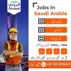 Jobs, Job, Job Offer For Male & Female in Saudia Arabia, 03200093410