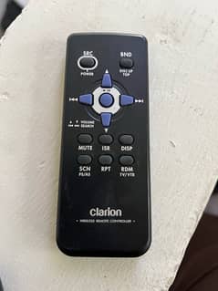 clarion deck remote original
