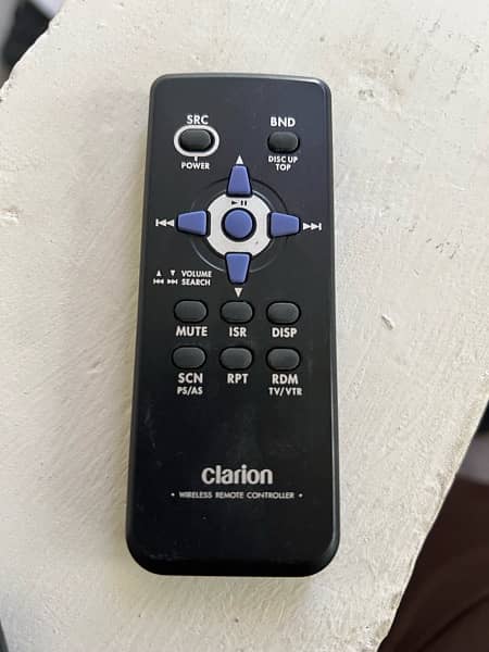 clarion deck remote original 0