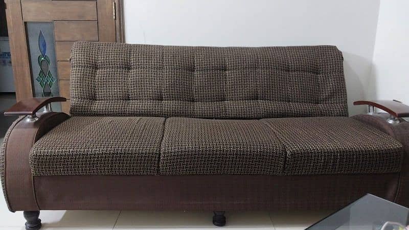 Brown Sofa One 3 Seater only 1