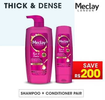 Meclay London Thick & Dense Shampoo 660ml + Conditioner Pair Box 0