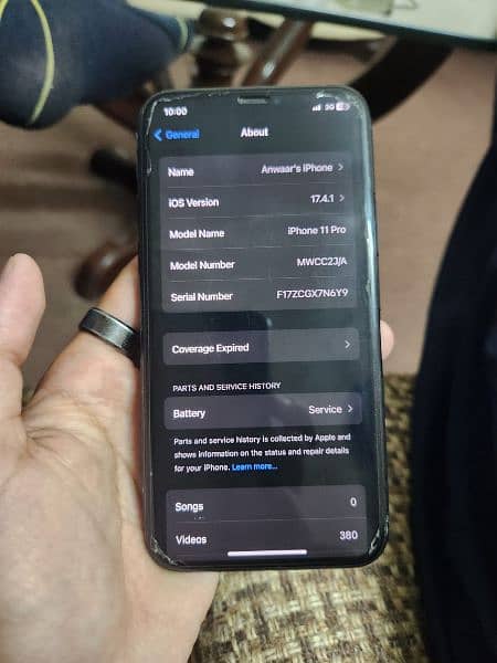 Iphone 11 pro Dual Sim Pta Approved 256gb 4
