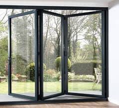 Double glazed aluminum windows /Glass works /UPVC Doors/UPVC windows