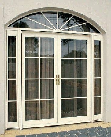 Double glazed aluminum windows /Glass works /UPVC Doors/UPVC windows 6