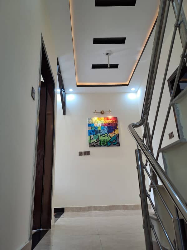 With GAS 5 Marla Like a Brand New Ground Lower Portion Available for Rent on Prime Location of Airport Housing Society Near Gulzare quid and Express Highway 4