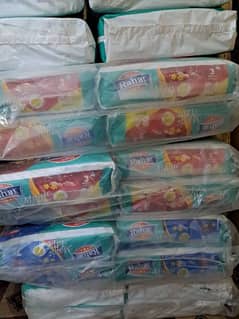 Pampers available of All sizes Rahat only