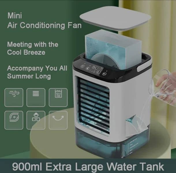 Air Conditioner or Cooler or mini ac with Mist spray for summer 2