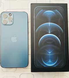 iPhone 12 Pro 256 GB Pacific Blue With Box PTA Approved 13/14/15/16