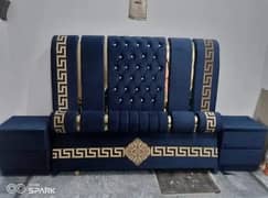 Bed Set/king size bed/double bed/wooden bed/poshish bed