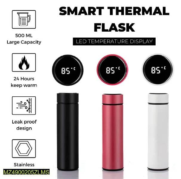 Smart Thermos Water Bottle 1