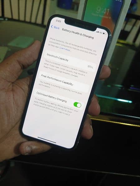 Iphone x 64gb PTA Approved ( 89 Battery Health) Mint Condition 5