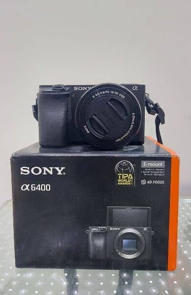 Sony a6400 with kit lens 1