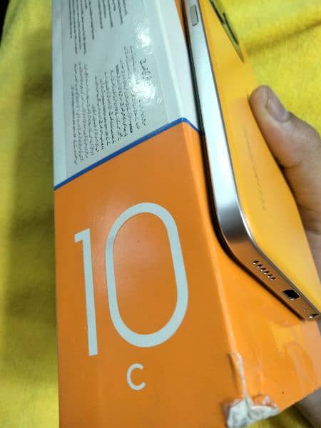 Tecno spark 10c 10/10 condition with 9 months worrenty 2