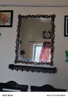 Wall Mirror with metal body