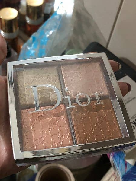 Dior backstage glow palette highlight and blush 5