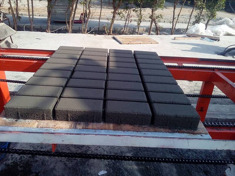 Concrete Blocks and paver tiles plant Lightweight Block Making plant 15