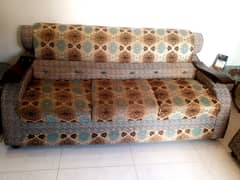 7 seater sofa set in good condition 0