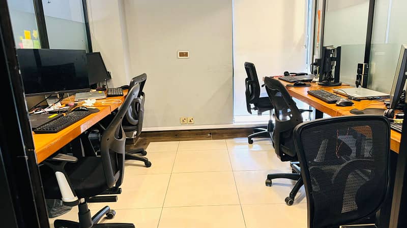 3800 SFT Well Furnished Corporate Office For Rent At Main Boulevard Gulberg 7