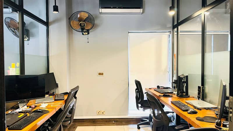 3800 SFT Well Furnished Corporate Office For Rent At Main Boulevard Gulberg 8