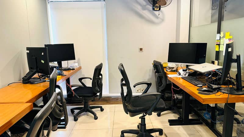 3800 SFT Well Furnished Corporate Office For Rent At Main Boulevard Gulberg 9