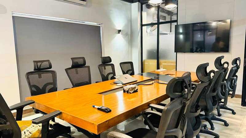 3800 SFT Well Furnished Corporate Office For Rent At Main Boulevard Gulberg 12