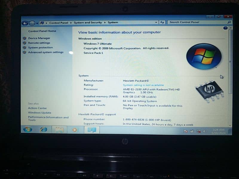 I want sale HP laptop Good condition 4GB 128 room Urgent sale 6