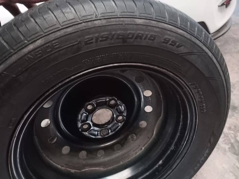 Civic X 2016-2021 Spare Wheel Tyre Stumpny 215-55-16 Inch 1