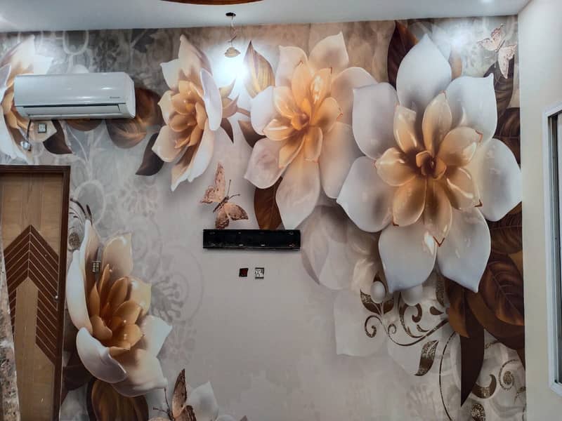 3D Wallpaper | Customized Wallpaper | Waterproof Wallpaper | 3DFlex 6