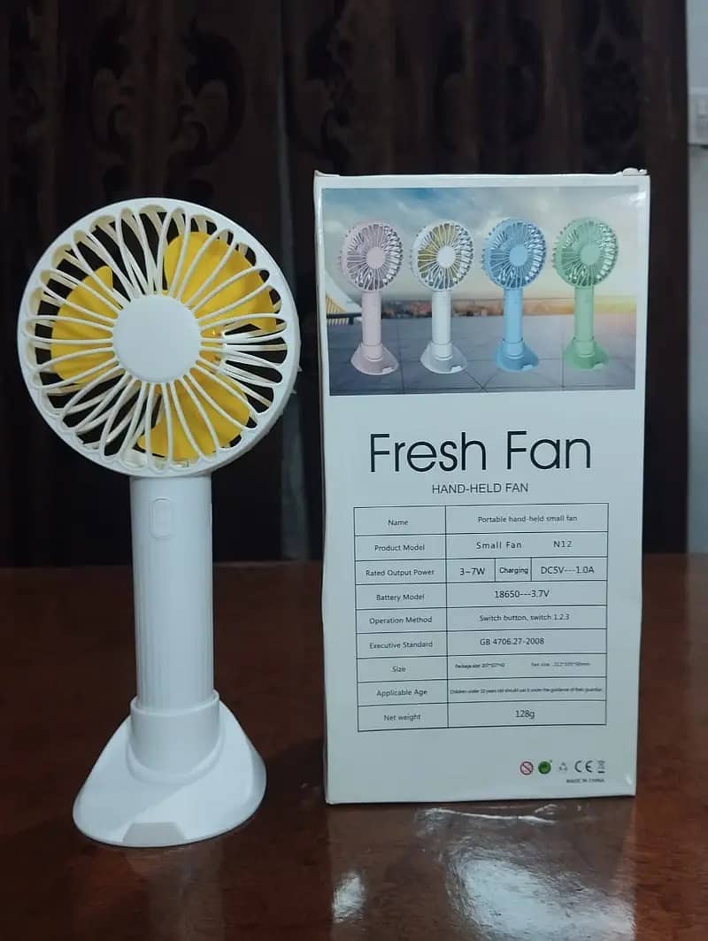 Colling Fan | Charing Fan | Water Fan | Mini Fan | 3