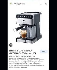 Elite Appliances Cappuccino Machine