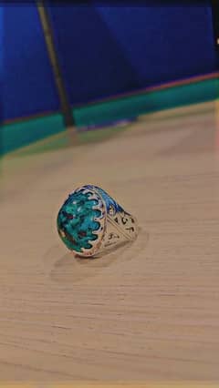 Hussaini Feroza 20 number ring Size 100% Original Stone