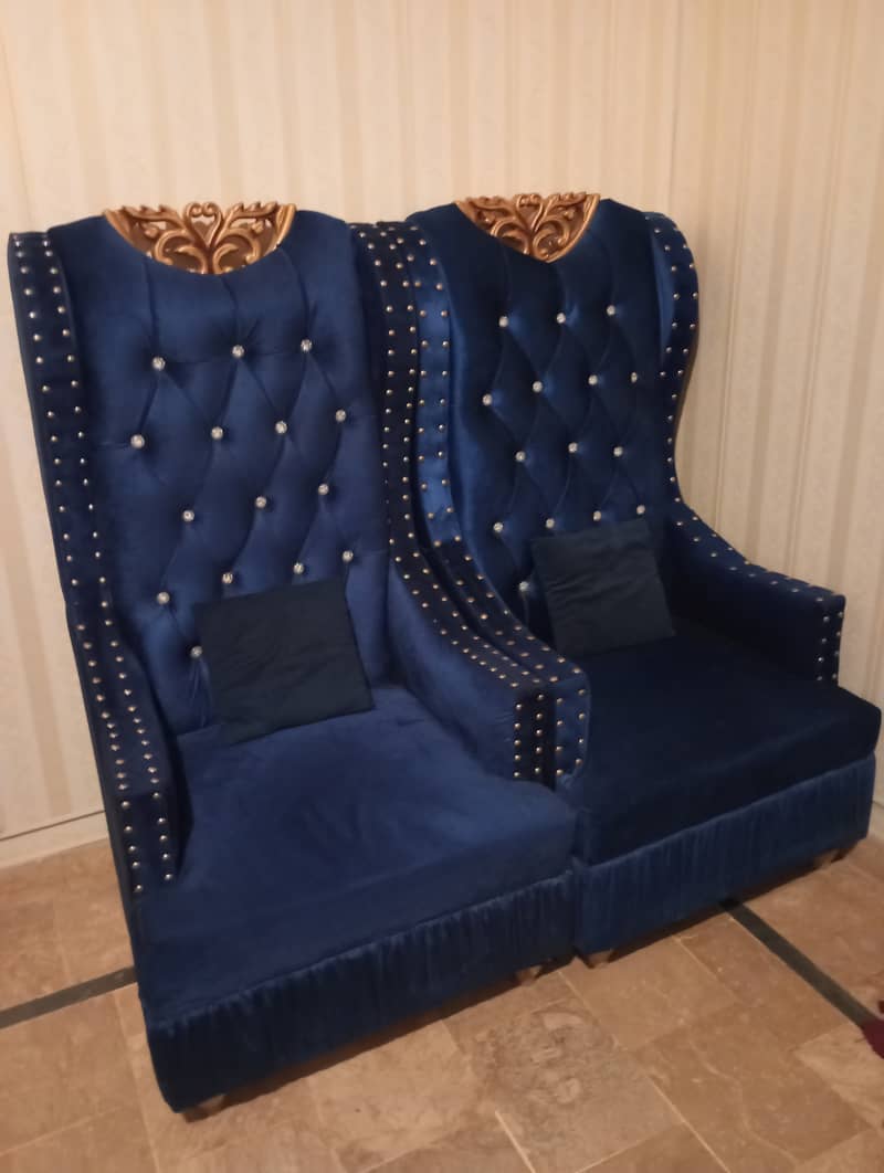 Velvet Sofa Chairs 2