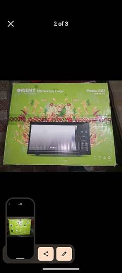 Orient Microwave oven 23D Grill Black