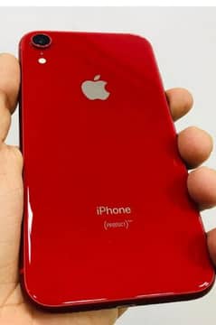 iPhone xr  factory unlock 10 by 10 condition 64 GB water pack