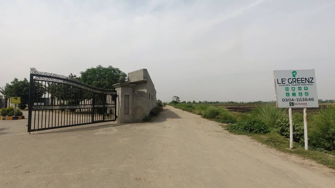 2 Kanal Plot Is Available For Farm House Is Up Sale In Lahore Greenz Dha Phase 10 Bedian Road 1