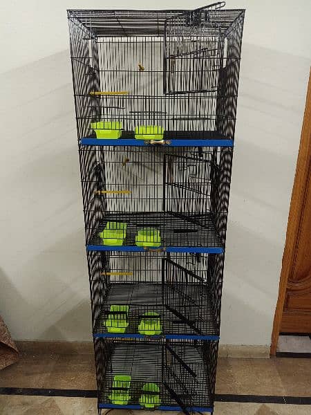 bird cage / iron cage / fix cage / lovebird cage / breeding cage 3