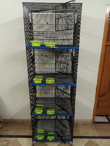 bird cage / iron cage / fix cage / lovebird cage / breeding cage 4
