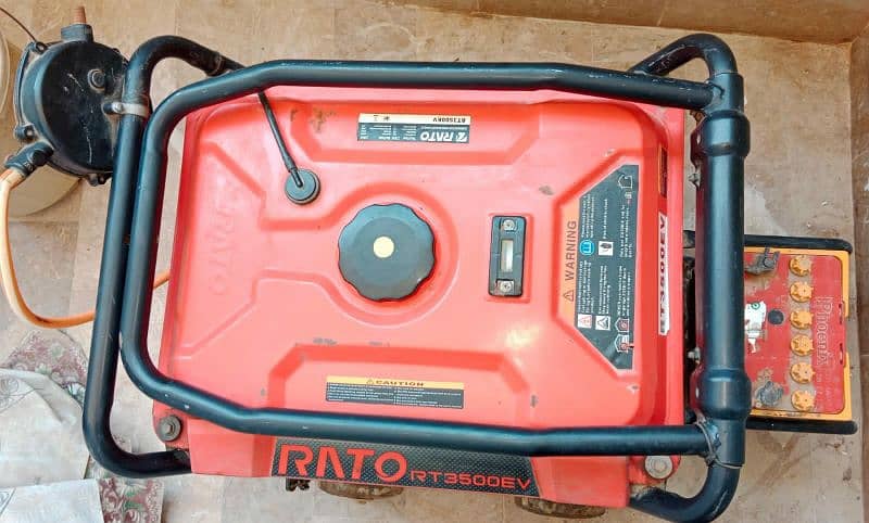 Rato 3.0 KVA Self Start Gasoline Generator RT-3500EV 1